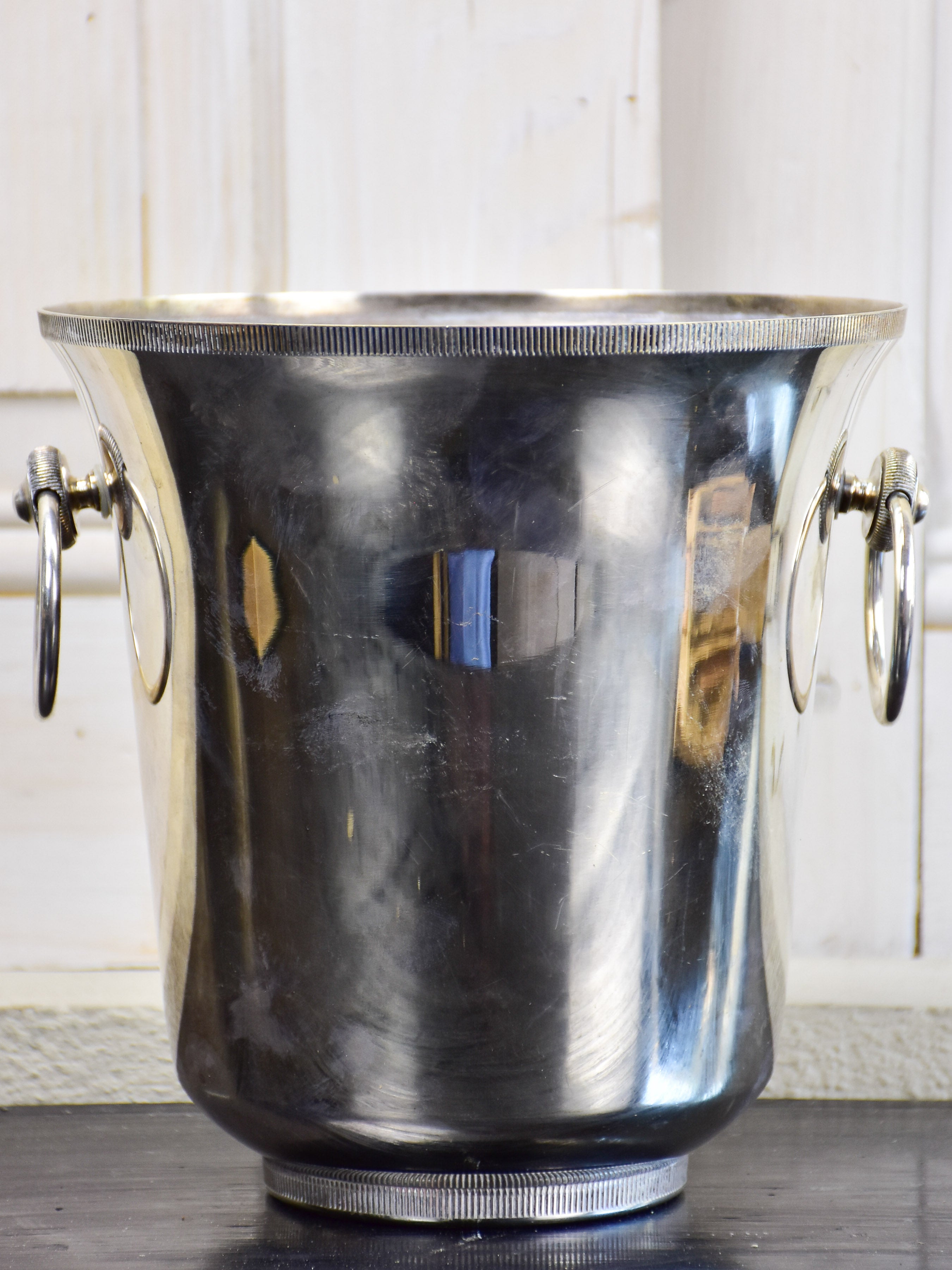 French champagne bucket from the 1940's - tulip shape