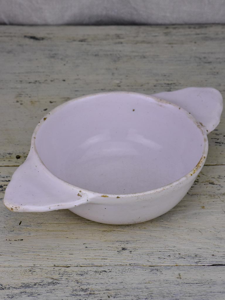 Rare 18th Century Faience soup bowl