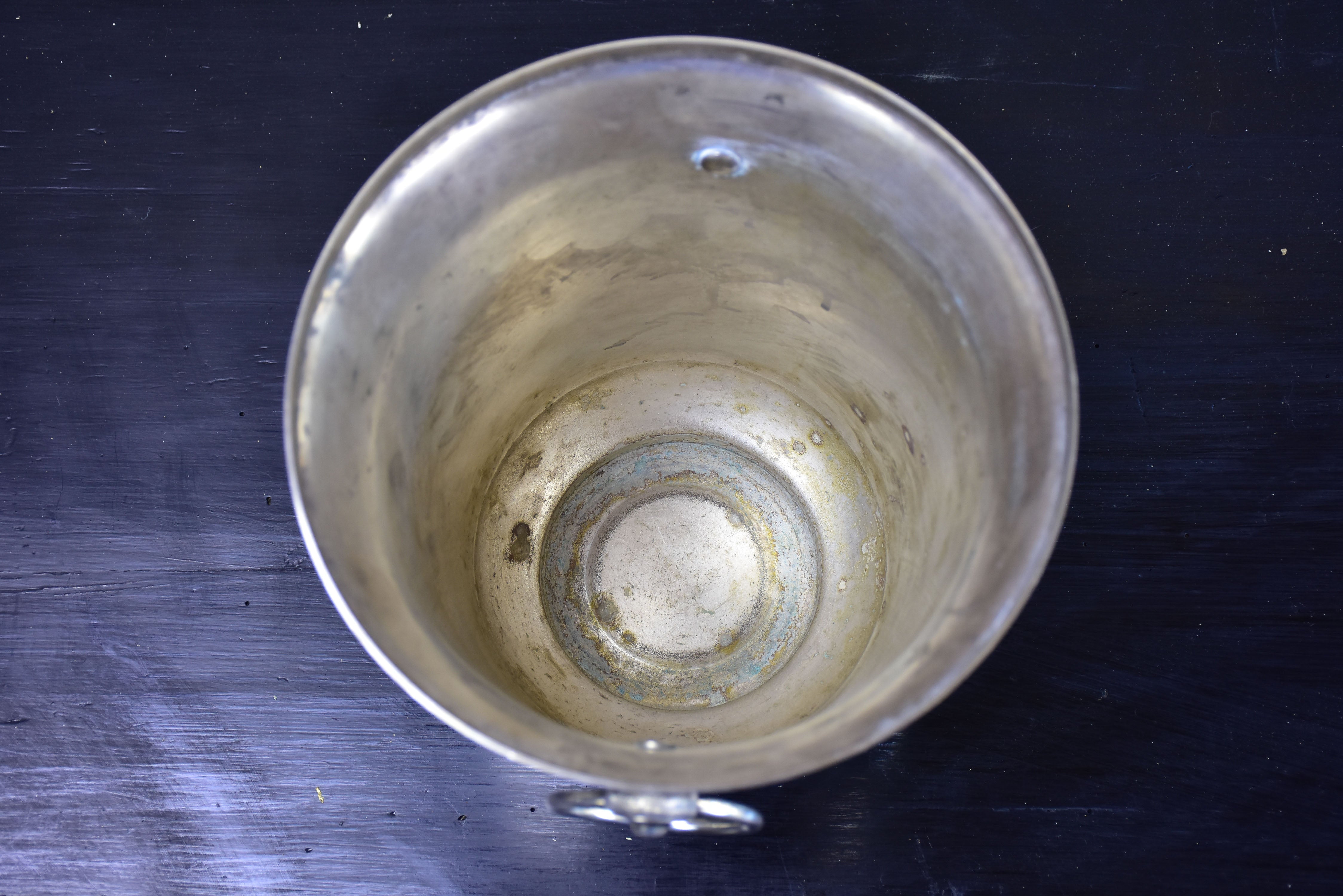 French champagne bucket from the 1940's - tulip shape