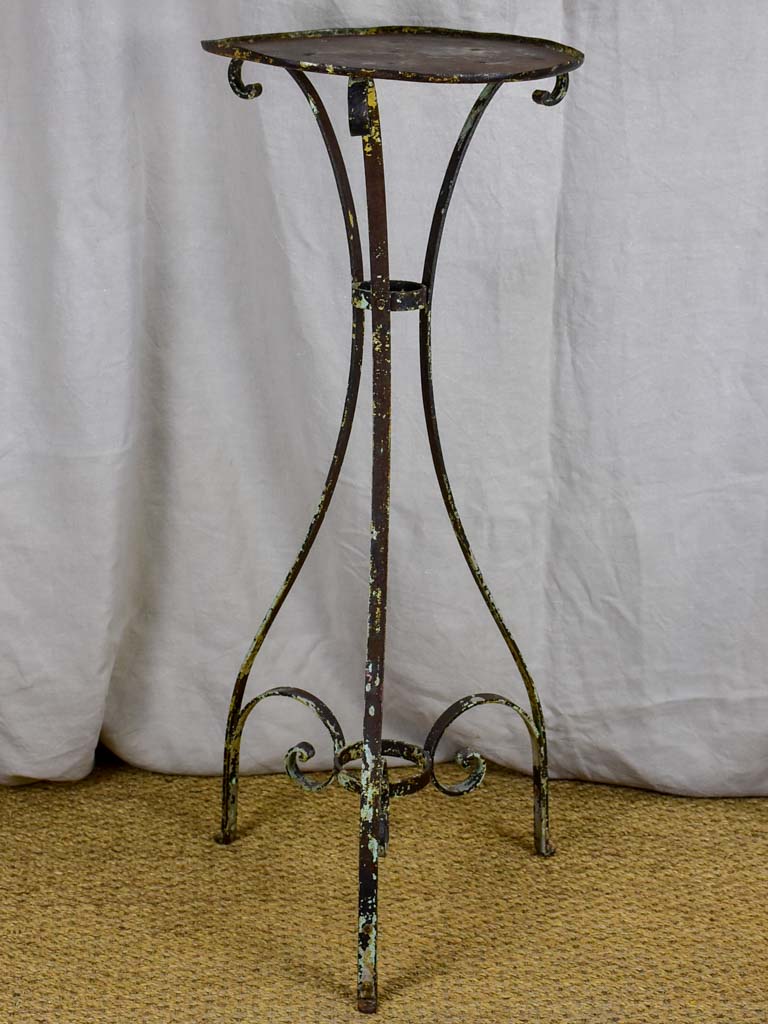 Early 19th Century wrought iron plant stand