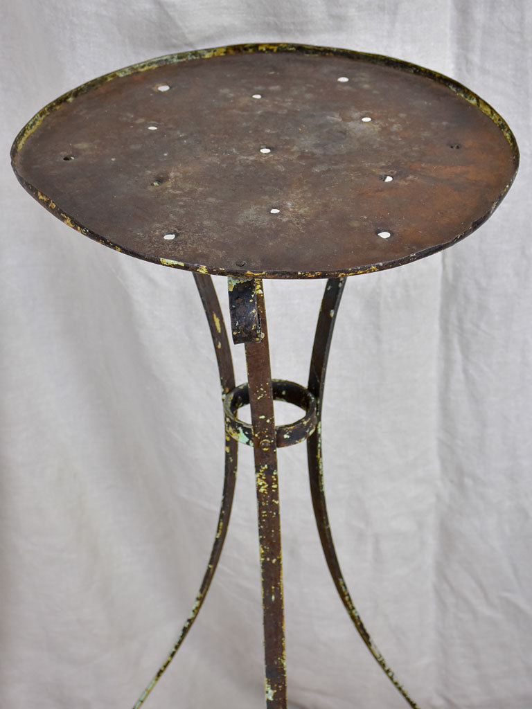 Early 19th Century wrought iron plant stand