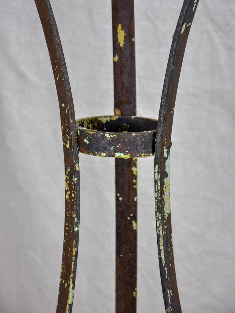 Early 19th Century wrought iron plant stand