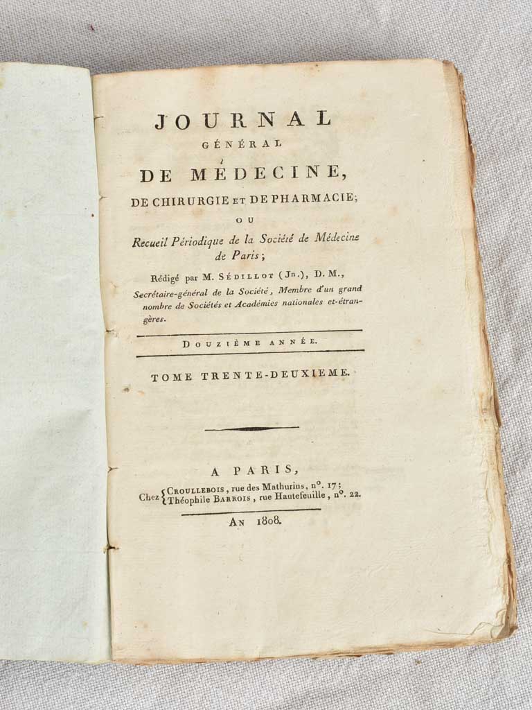 Set of 10 Medical Journals - 19th century