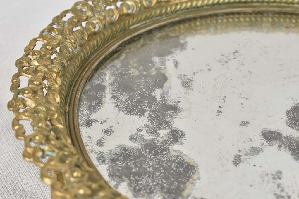 Authentic 1830s French Tray with Feet