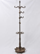 Antique coat and umbrella stand - cast iron 67¼"