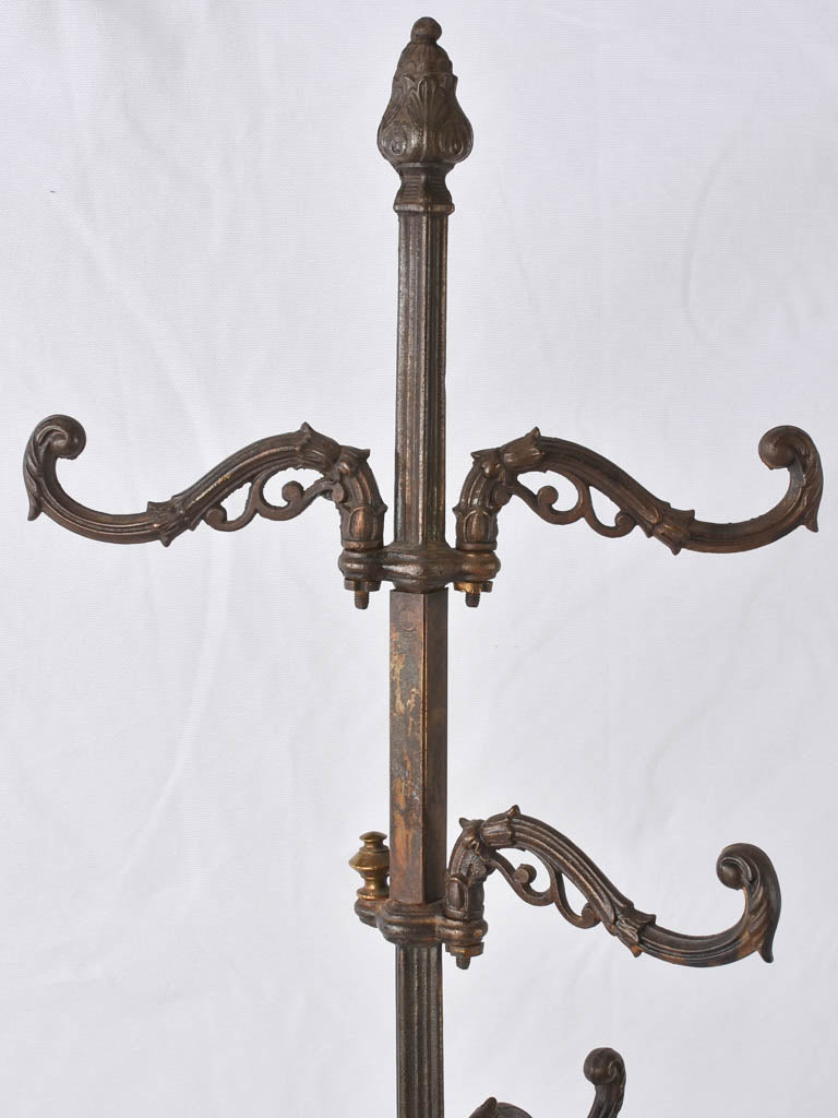 Antique coat and umbrella stand - cast iron 67¼"