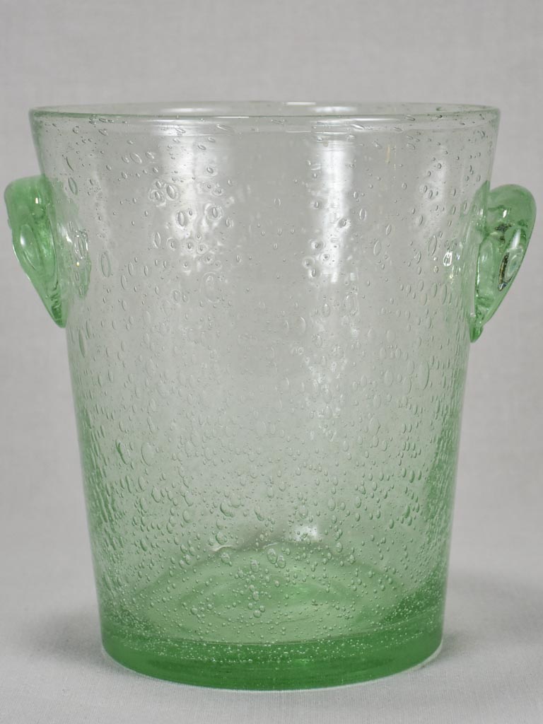 Biot bubble glass champagne bucket - Laurent Perrier