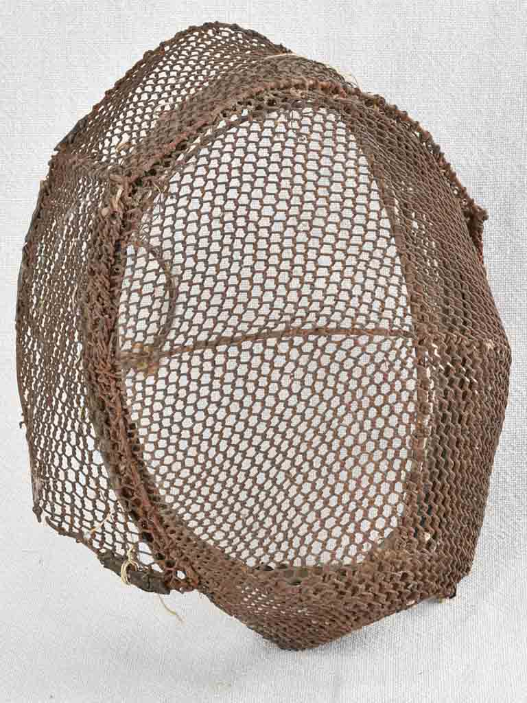 ANTIQUE FRENCH FENCING MASK 10¾"