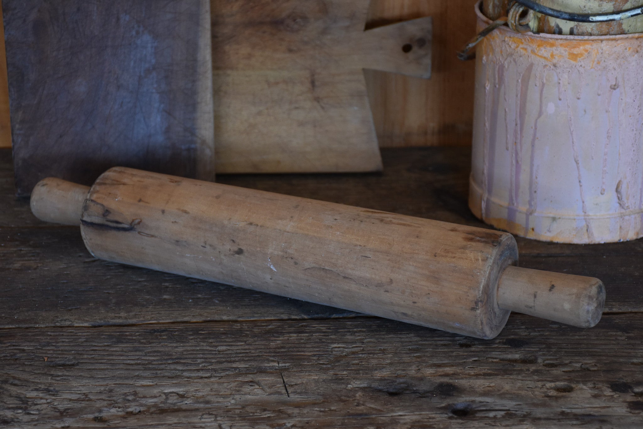 Antique French patisserie rolling pin