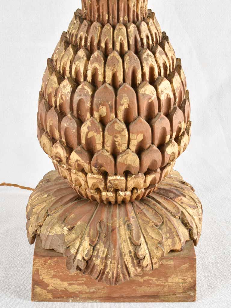 Maison Jansen pineapple lamp - 1960s - 43¼"