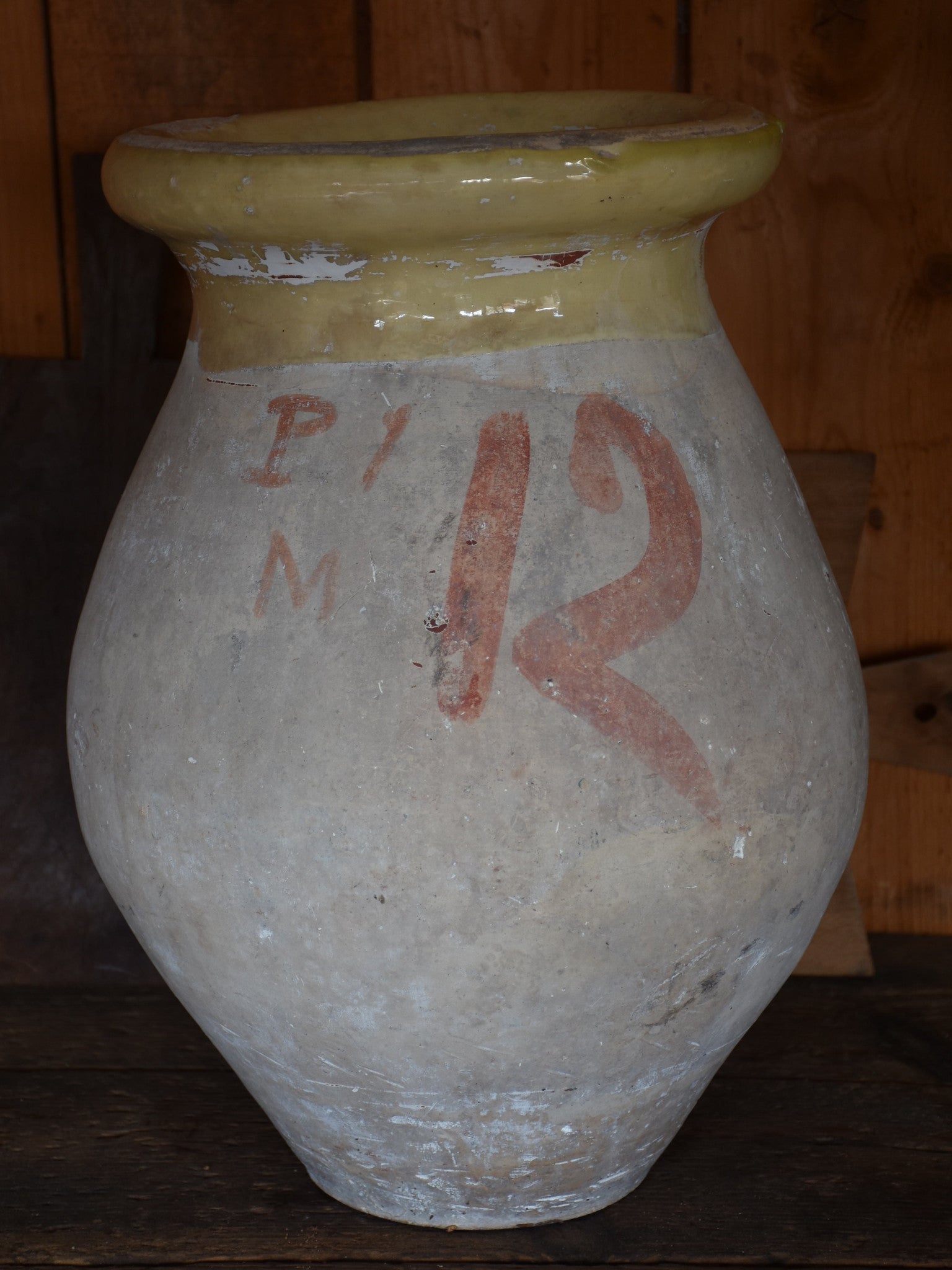 Petite 19th century French Biot jar