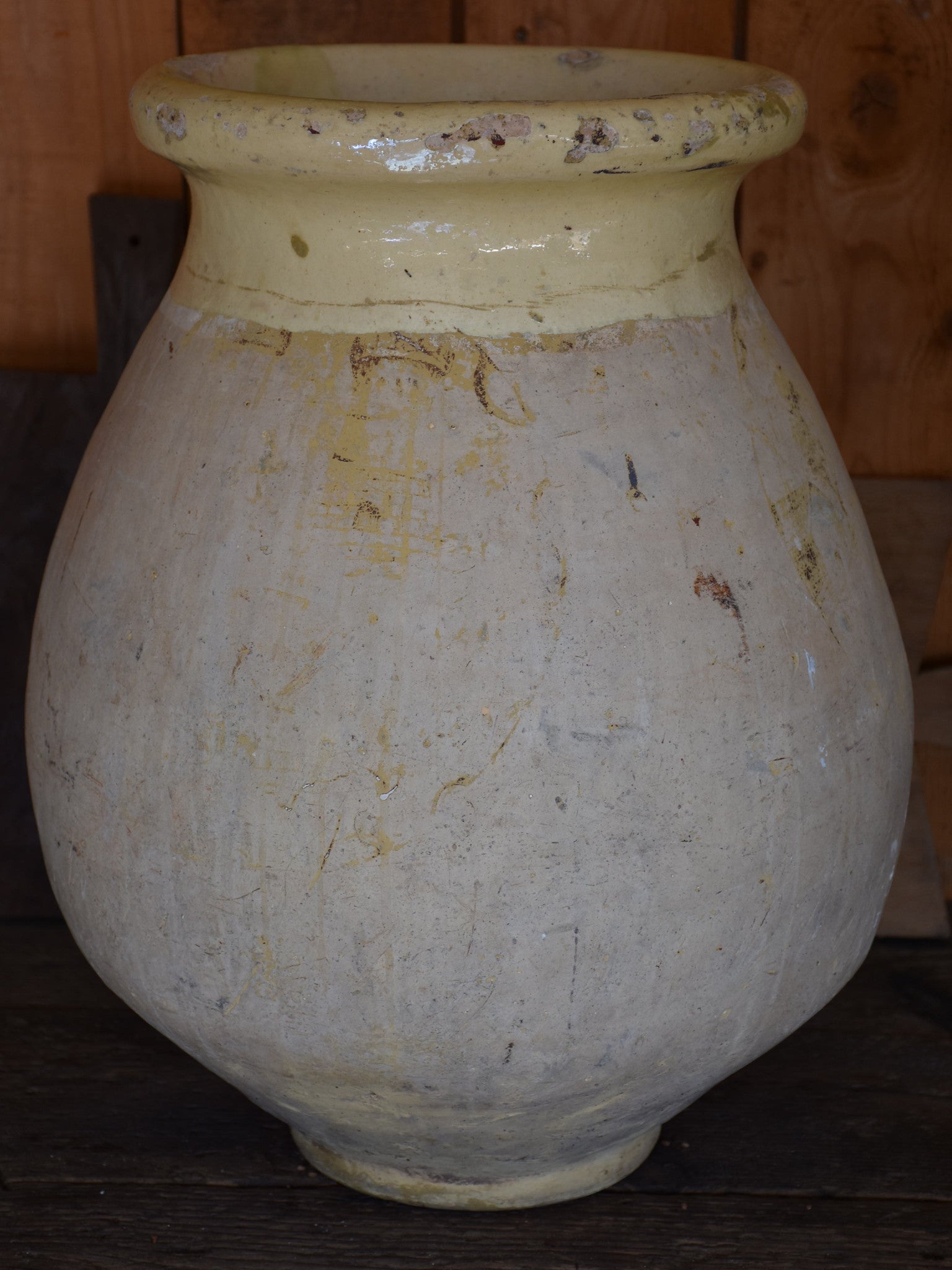 19th century French Biot jar - 20¾”