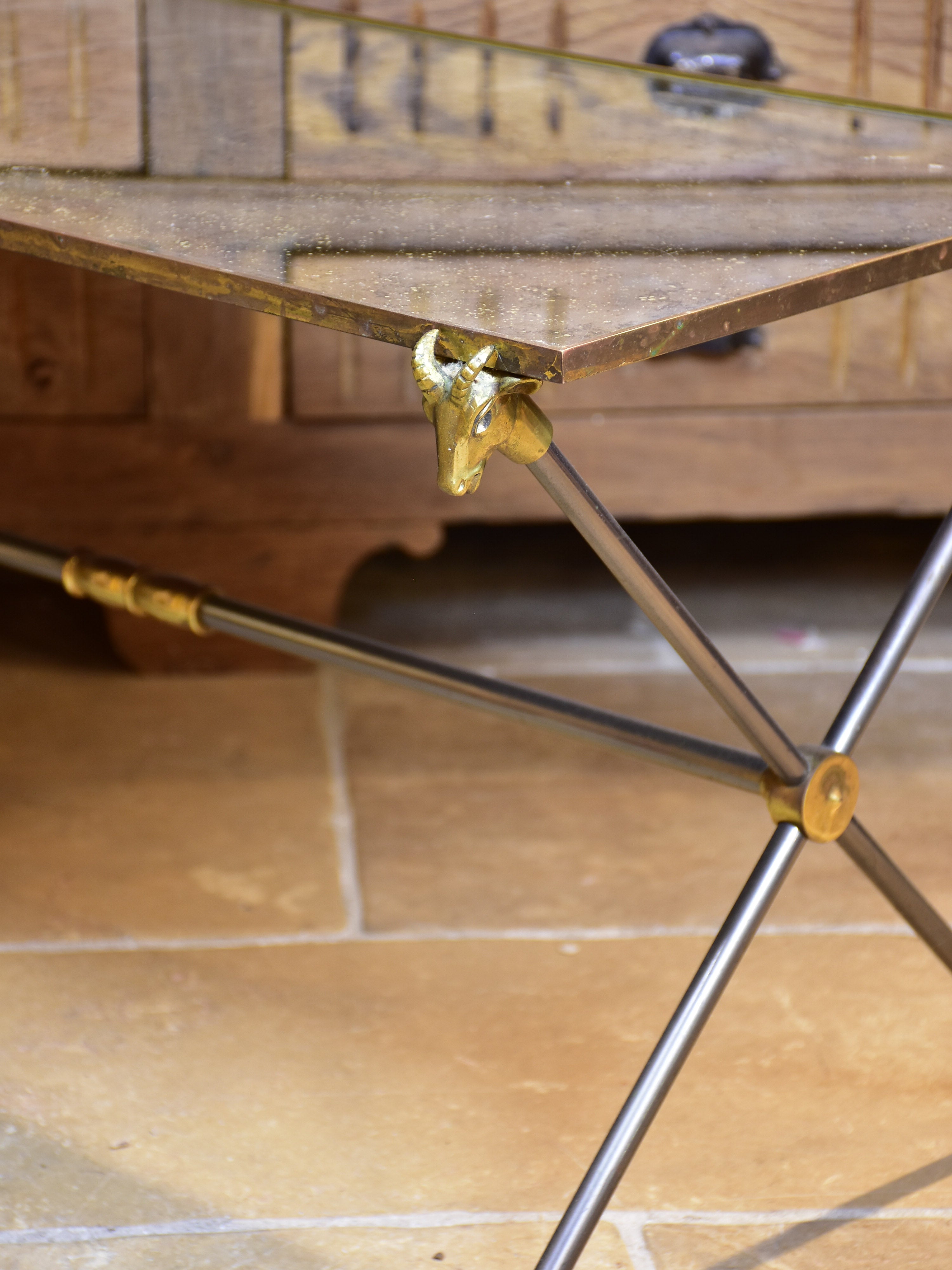 Mid-century Maison Baguès coffee table