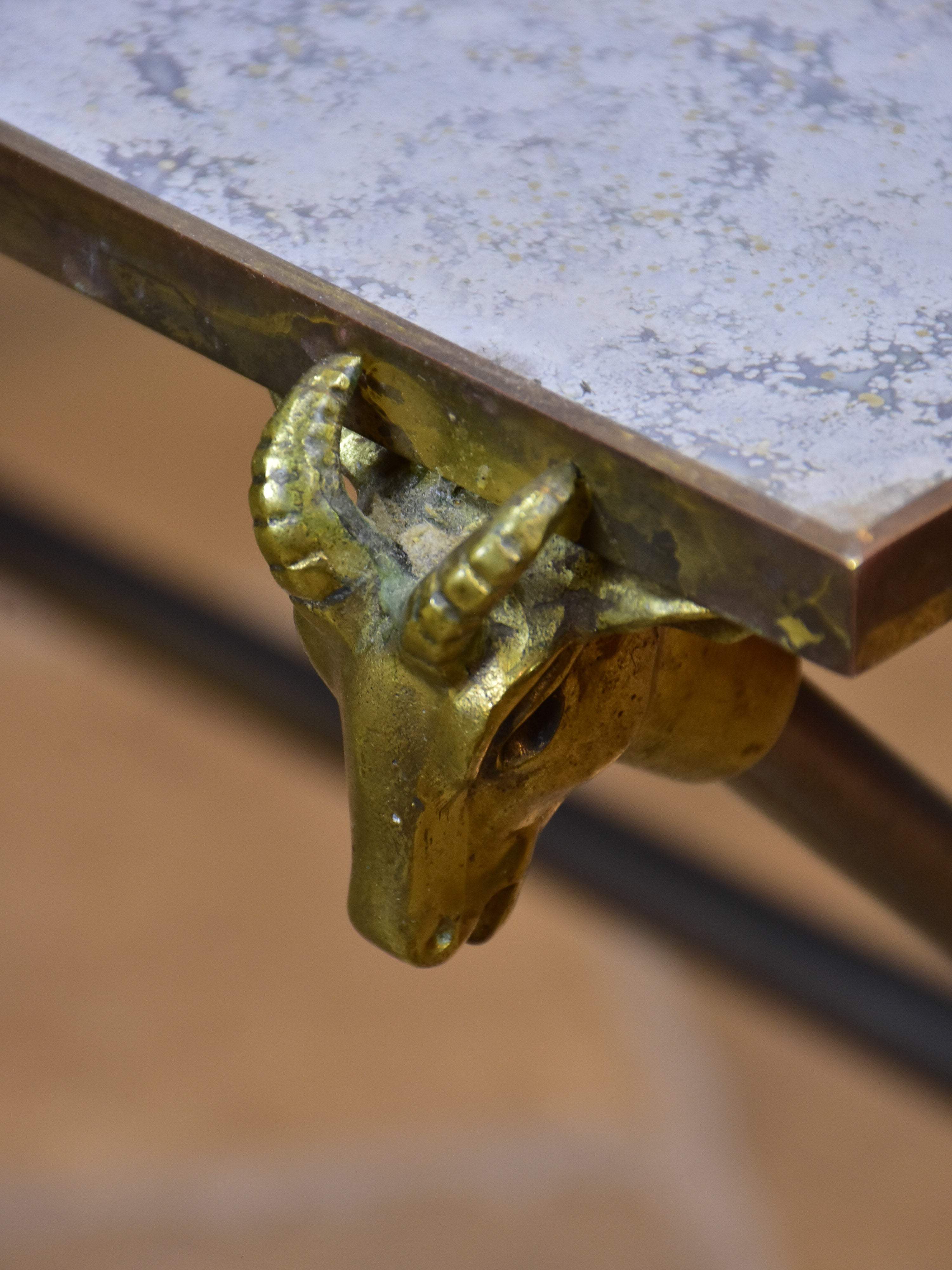 Mid-century Maison Baguès coffee table