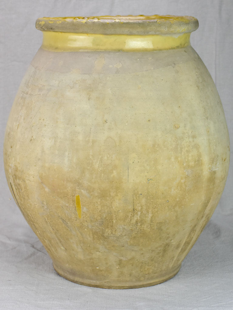 Vintage terracotta jar - Biot olive jar 21¼"