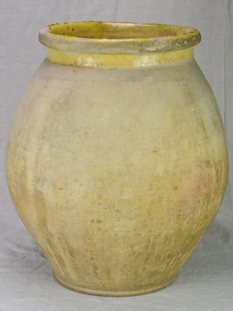 Vintage terracotta jar - Biot olive jar 21¼"