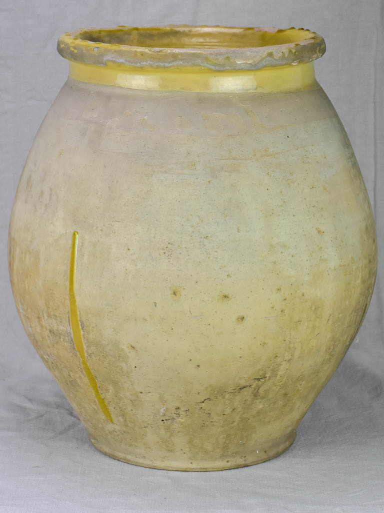 Vintage terracotta jar - Biot olive jar 21¼"