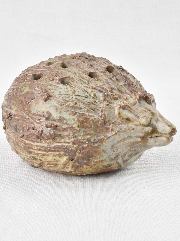 Hedgehog sculpture vase - Jacky Coville (1936 - )