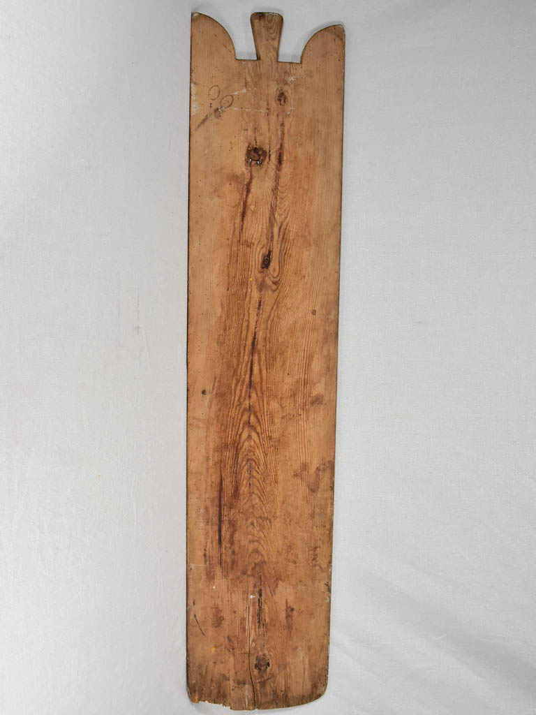 Very large baker's bread board 56¼" x 12½"