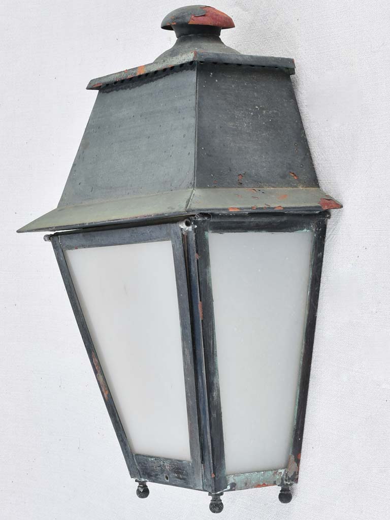 Wall sconces, lanterns (1920s) 18½" (pair)