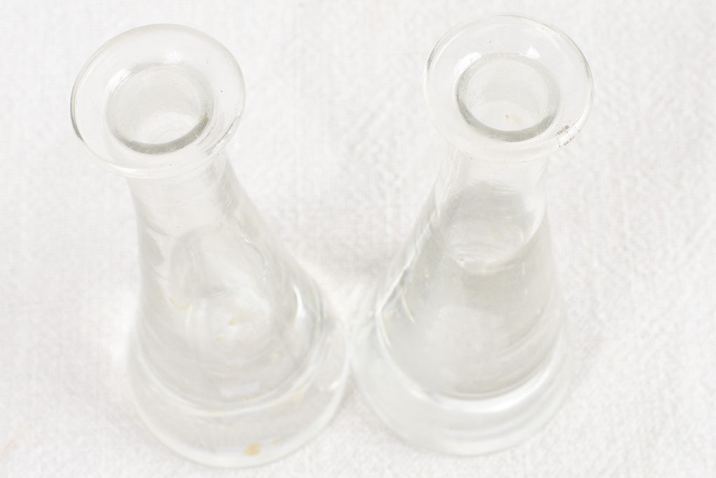 French topette bottles from 1800s 