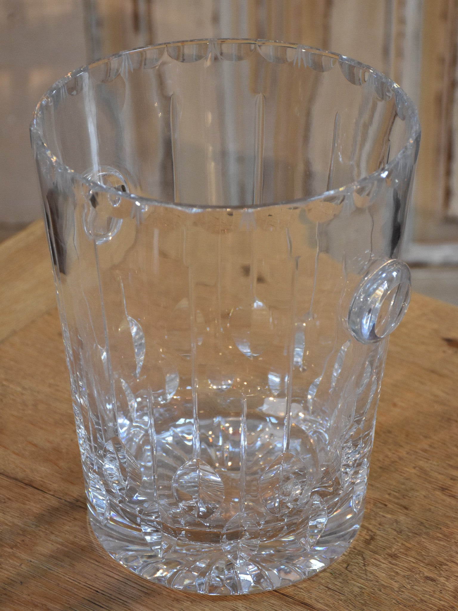 Baccarat crystal ice bucket