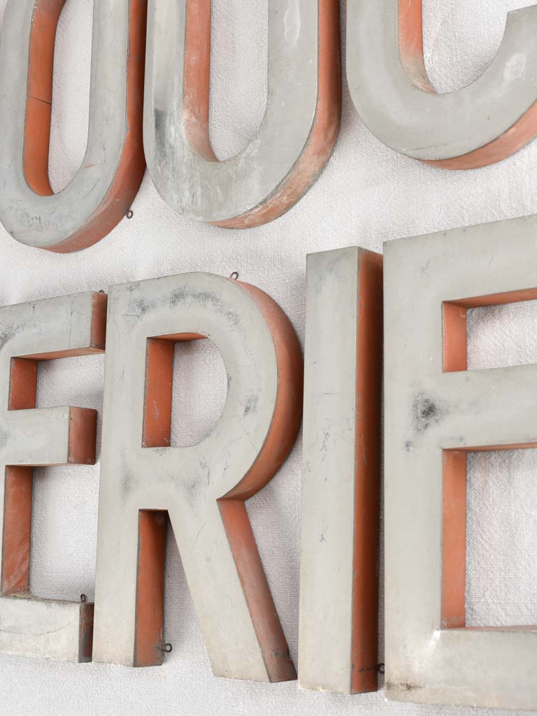 Classic 1940s Butcher Shop Lettering