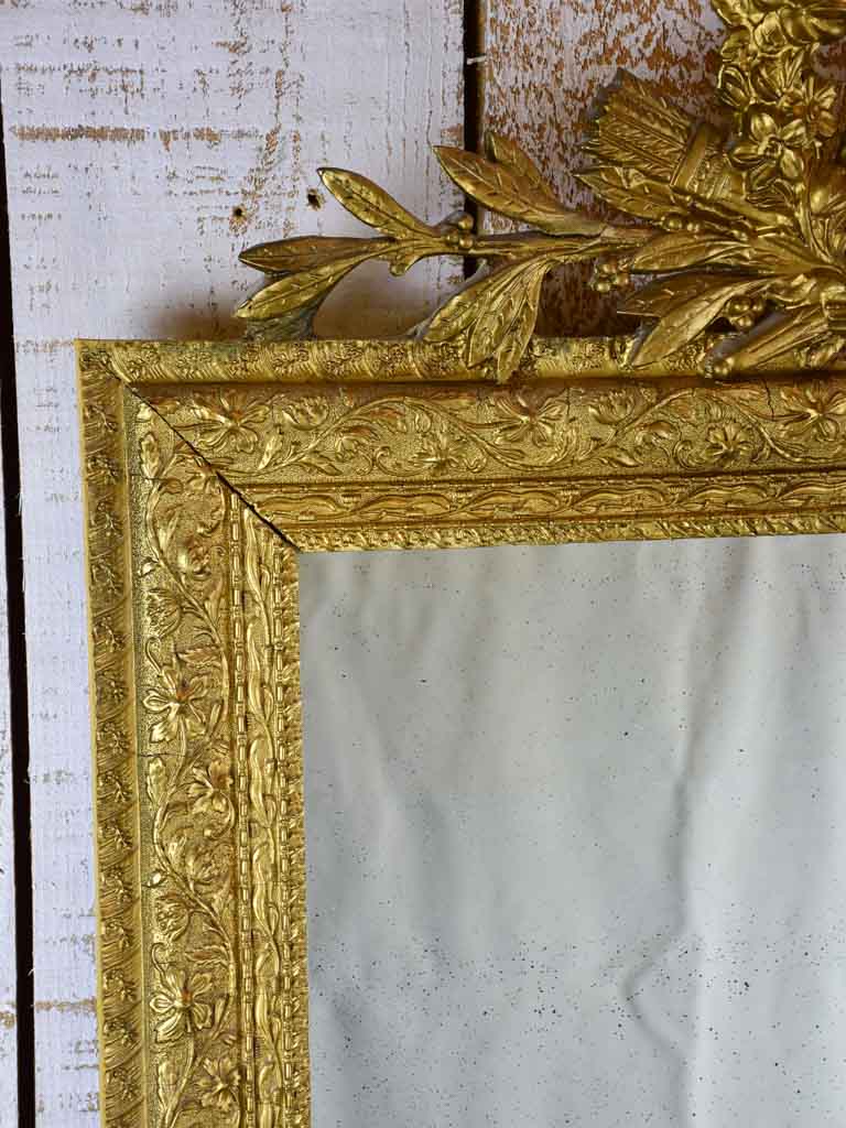 Louis XVI style mirror 49½" x 27½"