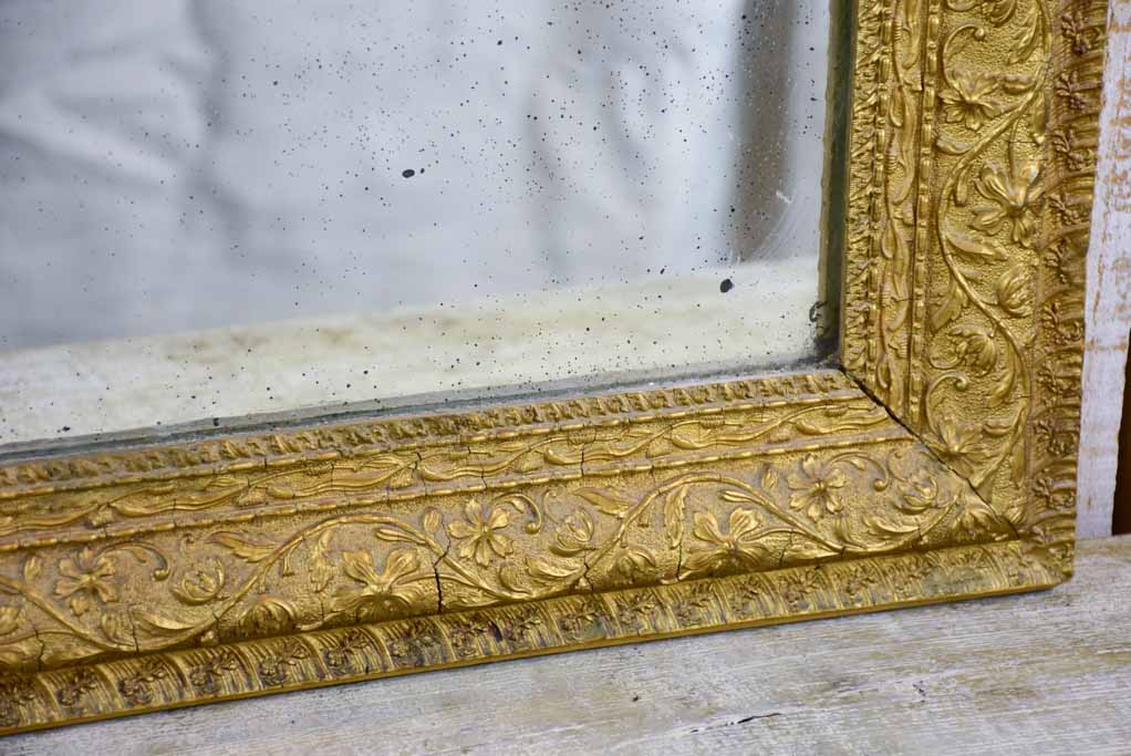 Louis XVI style mirror 49½" x 27½"