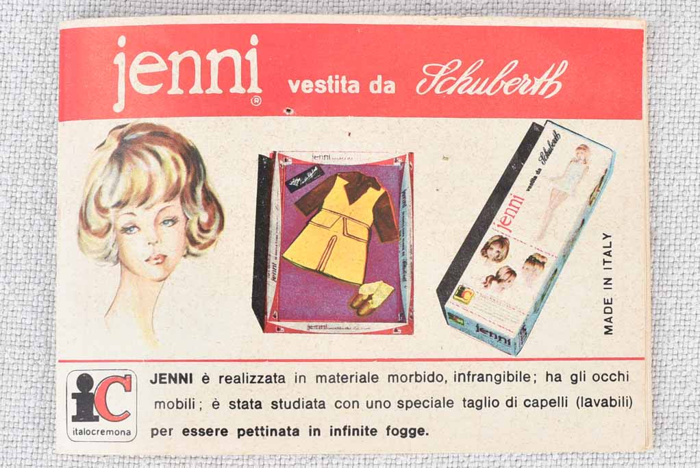 'Jenni' toy set, 1957