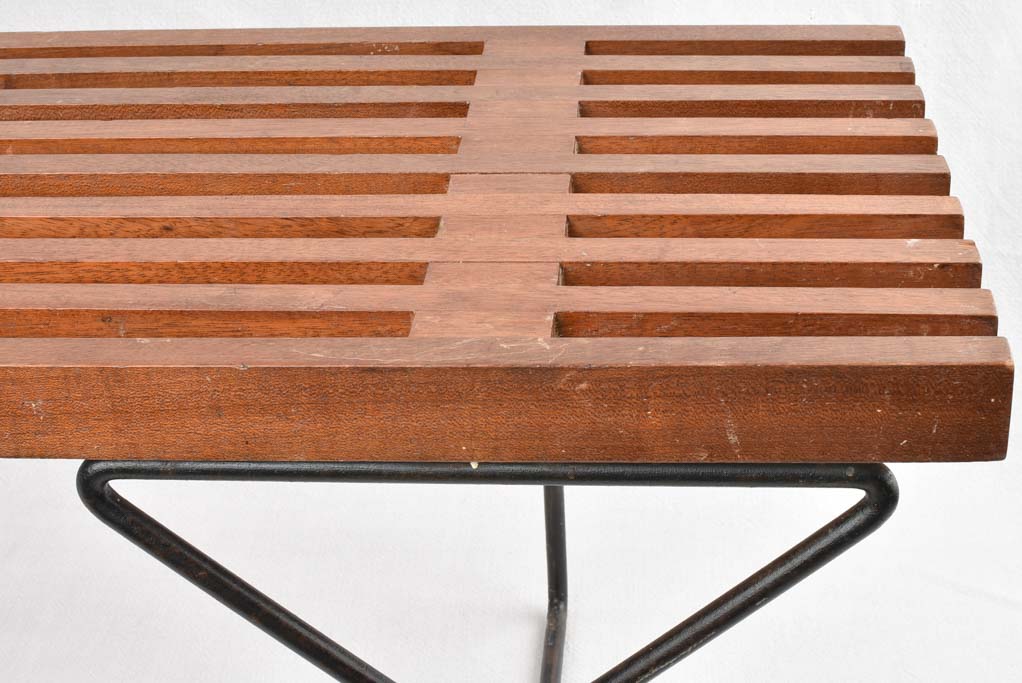 Vintage slatted bench - Harry Bertoia