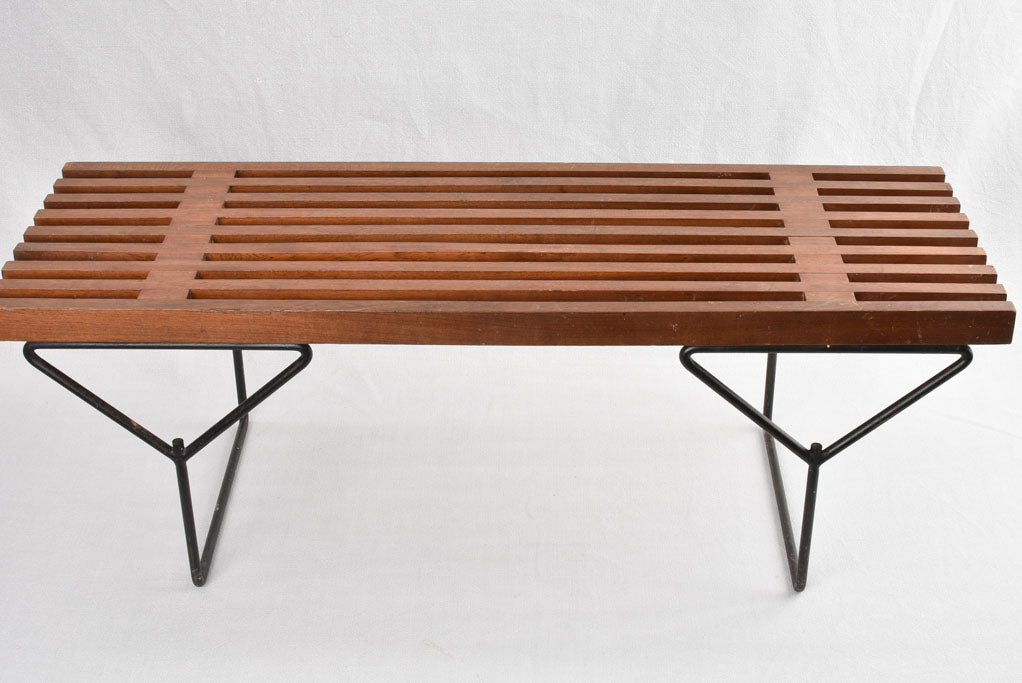 Vintage slatted bench - Harry Bertoia