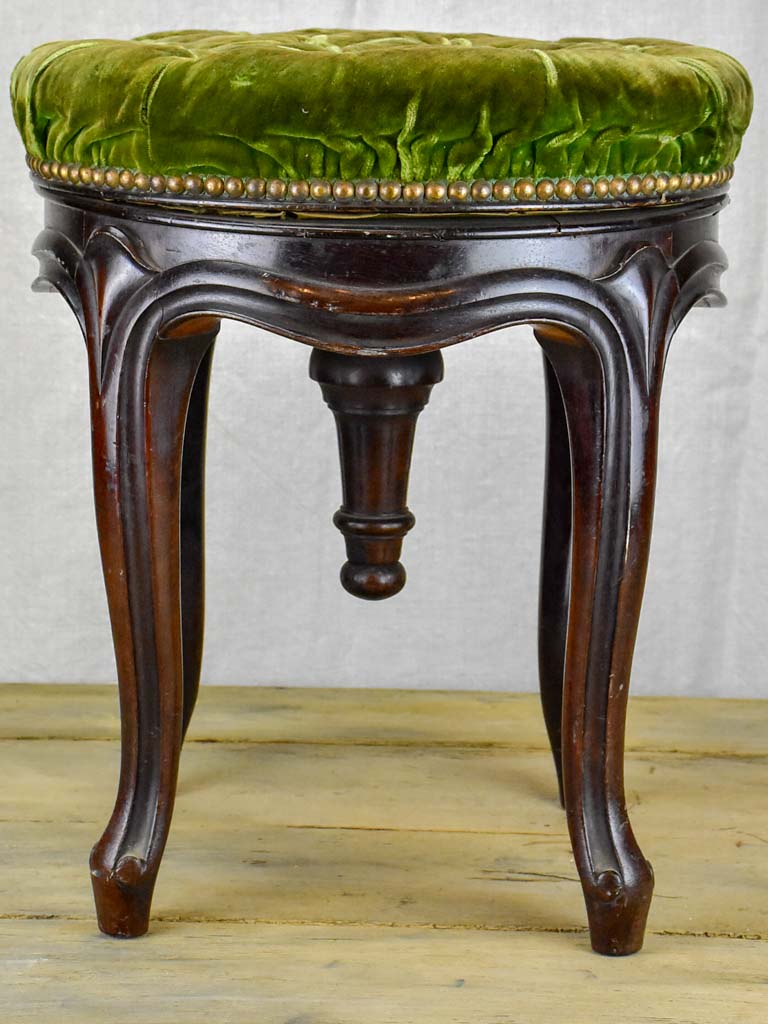 Napoleon III piano stool - adjustable