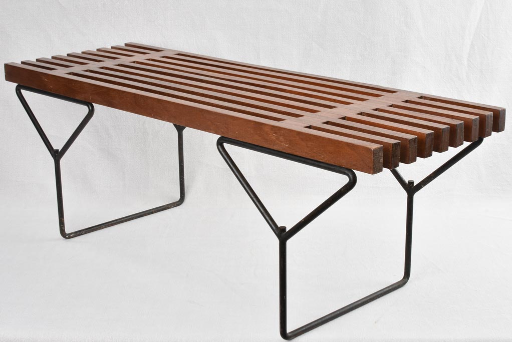 Vintage slatted bench - Harry Bertoia