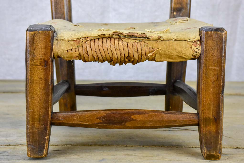 19th Century French doll's chair 14½"