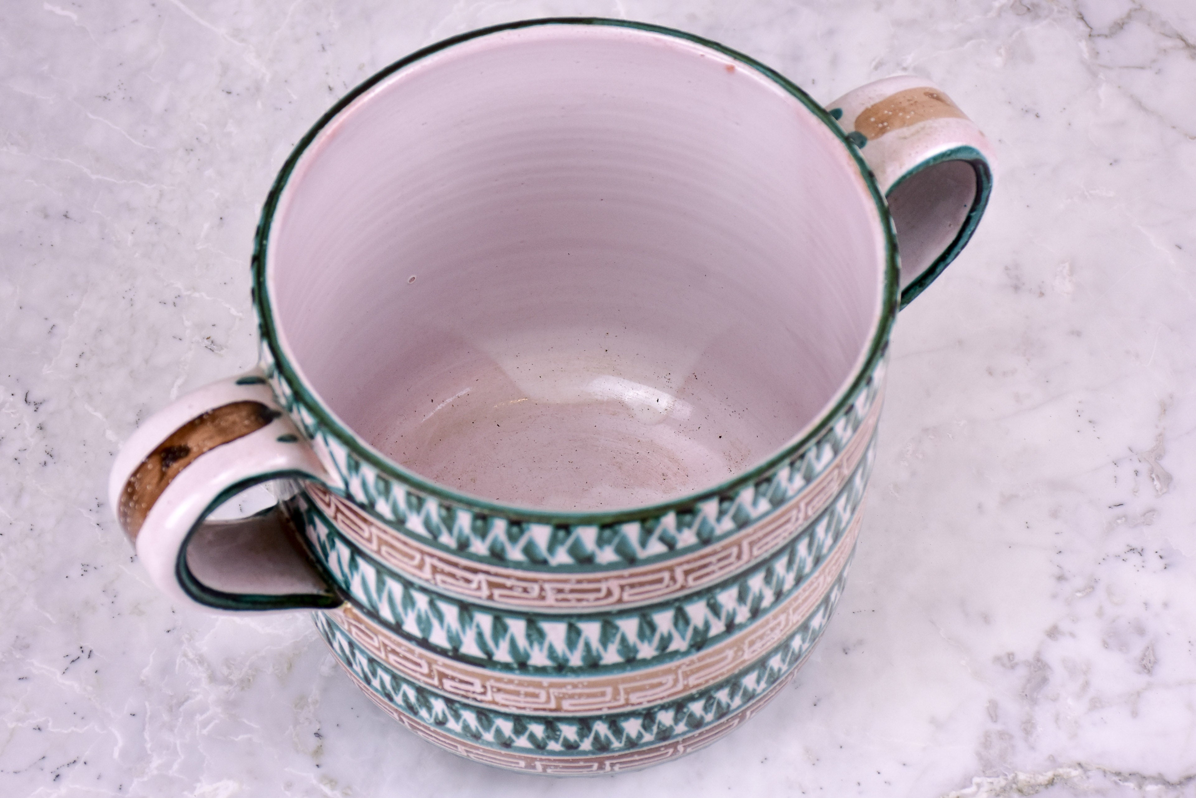 Robert Picault bowl and pot with handles