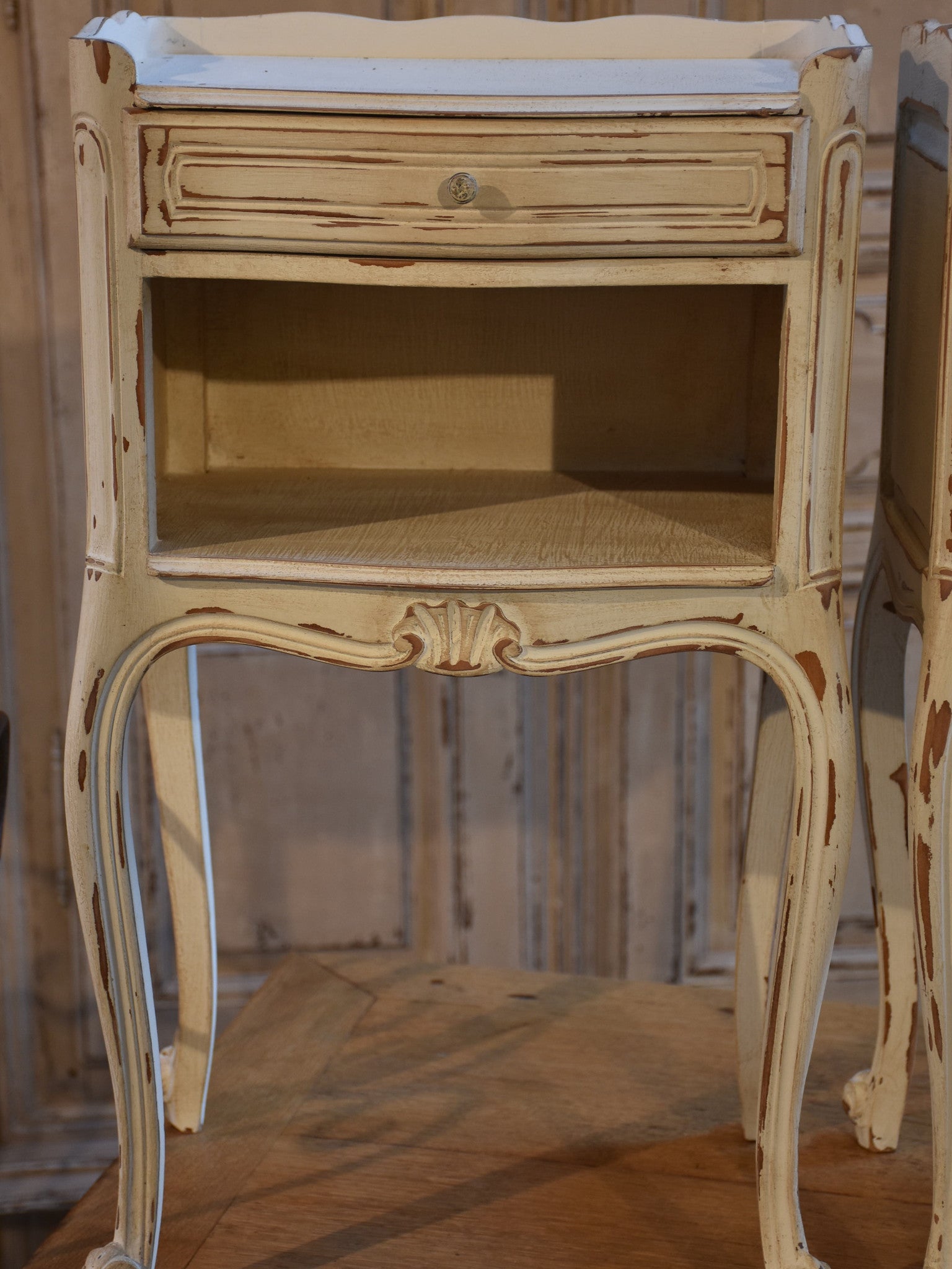 Pair of antique French night stands