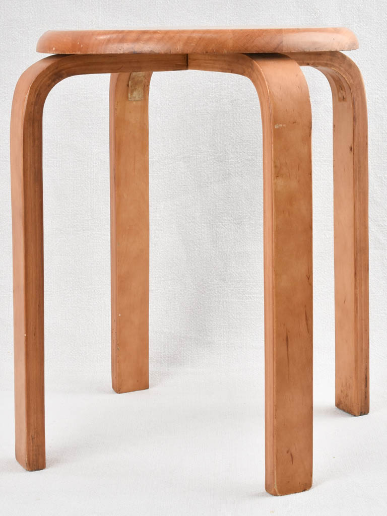 Pair of Alvar Aalto wooden stools - Stool E60