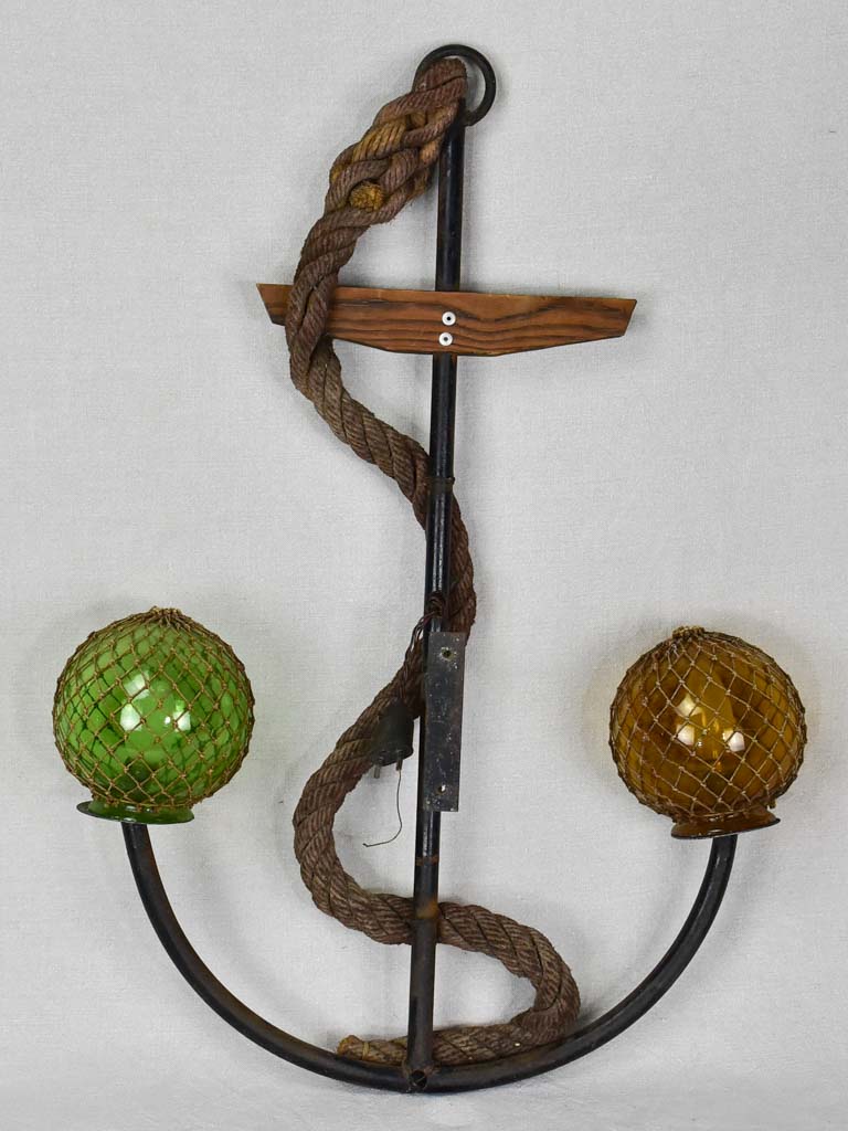 Artistic Anchoring Wall Light Design