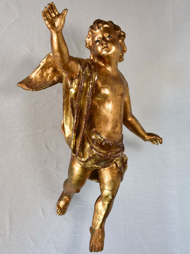 2 salvaged angel sculptures from a church 25½"