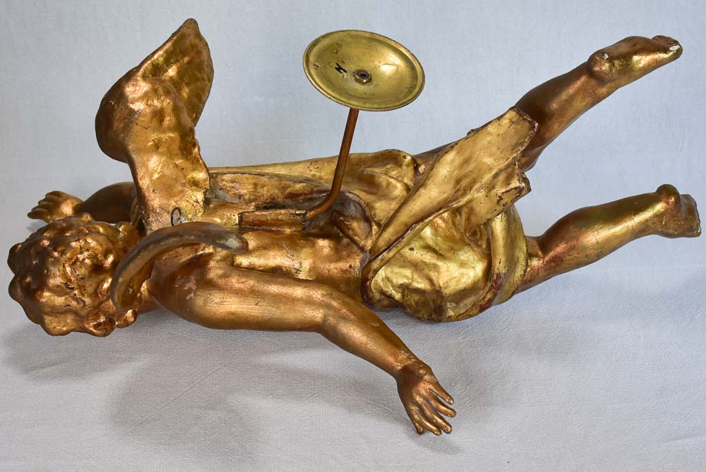 2 salvaged angel sculptures from a church 25½"