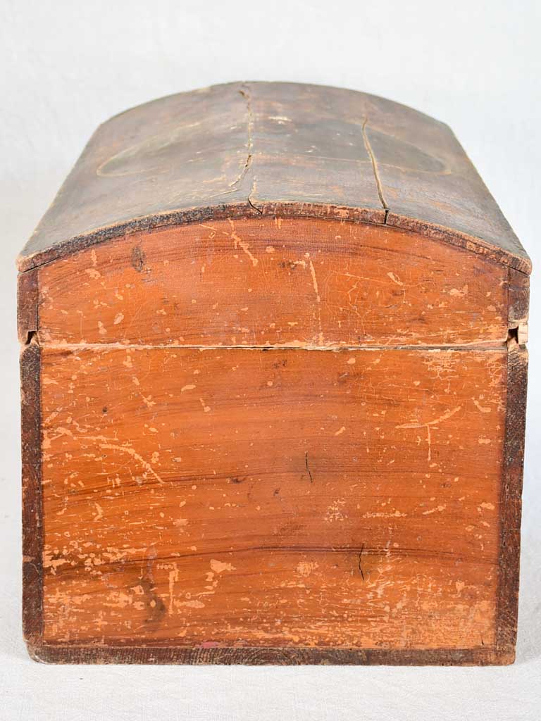 19th-century marriage chest from the Alsace 22"