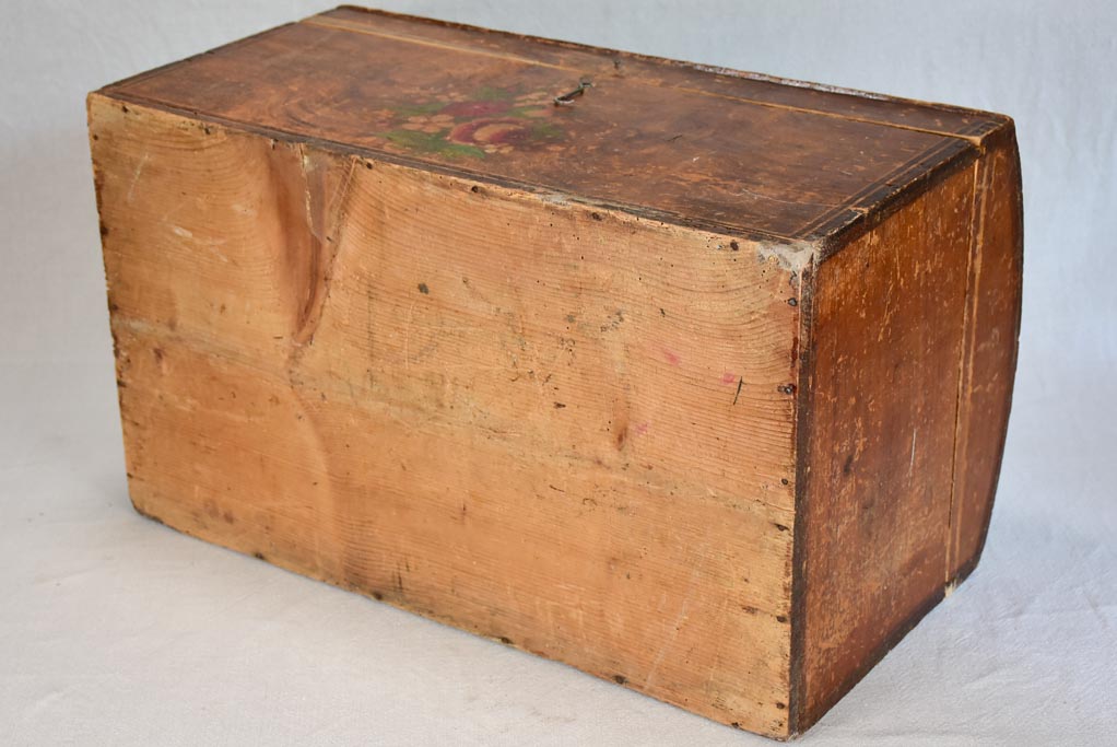 19th-century marriage chest from the Alsace 22"