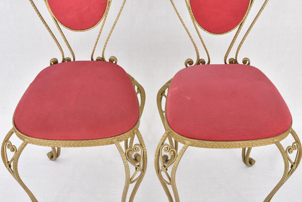 Authentic Italian Luigi Colli chairs