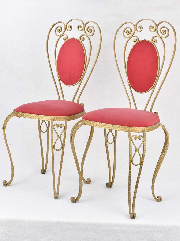 Antique Italian Luigi Colli chairs