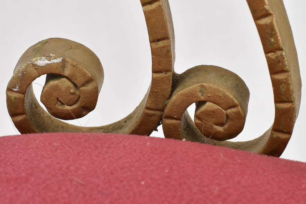 Faded wooden Italian Luigi chairs