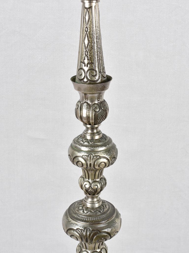 Vintage Italian decor church candlestick