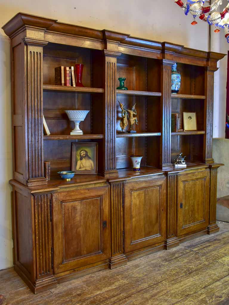 19th Century French book case 86½"