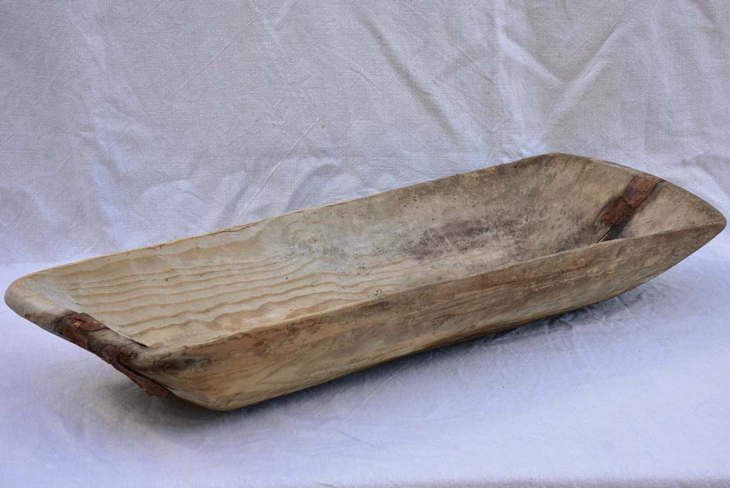 Large rustic wooden trough 35"