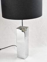 French lamps with black lampshades